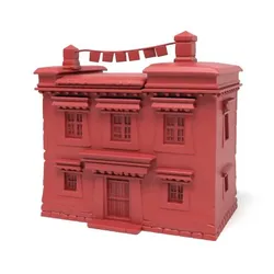 Miniature Games & Accessories STL indir - Tibetan House - 3D Everything