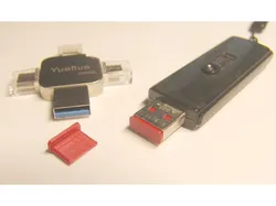 Minimalist USB Cover / Abdeckung für USB Anschluss