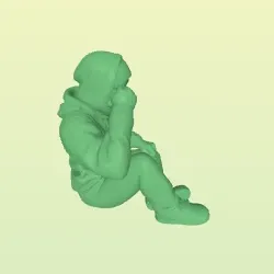 Other STL Download - riot scene rioter with burning eyesby HGS67
