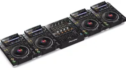 Pioneer DJ Set 3 DJM0750 MK2 and CDJ 3000 Nexus 3D model