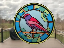 Stained Glass Bird - (Bambu AMS Print)