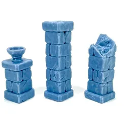 Stone Pillar Set | Tabletop Scatter