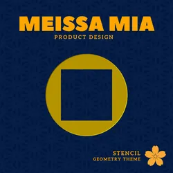 02. Stencil Group - Geometry V2 - Rectangle - 3D Printable Basic Geometry Stencil Pack – Triangle, Square, Rectangle, Pentagon & Classic Shapes