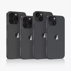 Apple iPhone 15 And 15 Plus And 15 Pro And 15 Pro Max  3D model