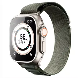 Apple Watch Ultra Green Alpine Loop 3D model