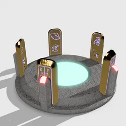 Arcane Portal Coaster Dock / Storage (Prototype)