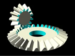 Bevel Gears Library for OpenSCAD
