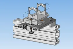 Bracket for installation and adjustment of the sensor