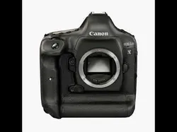 Canon EOS-1D X DSLR camera Low-poly 3D model