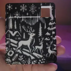 Christmas Sliding Puzzle - Print-in-Place (4×4)