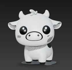 Cow Cute Mini