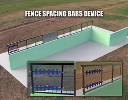 FENCE BARS SPACING DEVICE