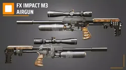 FX Impact M3 Airgun 3D model