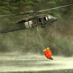 Helicopter Bambi bucket