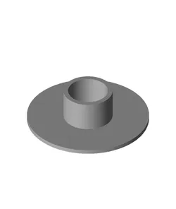 Hidden Flag Grommet Wall Mount