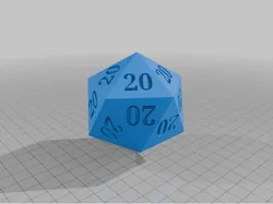 Loaded d20