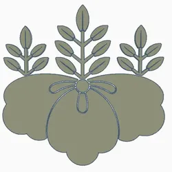 Other STL indir - Japanese family crests-fujikiri - まめまん