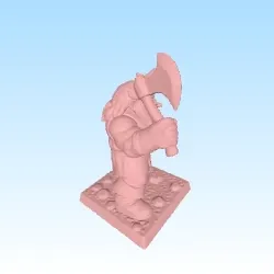 Other STL تنزيل - Dwarf figurine for tabletop like hero quest or TSA - HGS67