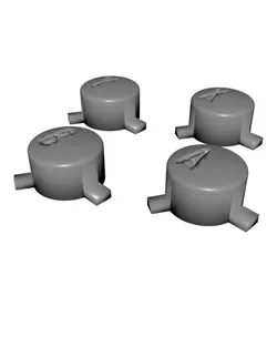 RG35XX Gameboy Color Style Buttons
