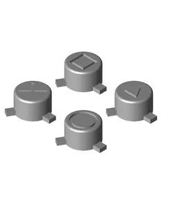 RG35XX PlayStation Style Face Buttons