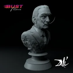 Salvador Dalí Premium 3D Bust STL