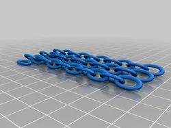 Small print in place chain links