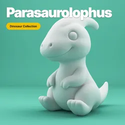 Stylized Parasaurolophus – Stylized Baby Dino