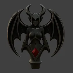 Succubus Staff Topper (Multicolor)