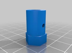 Wheel hub - 12mm hex to 5mm