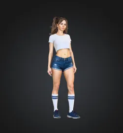 Woman Posing