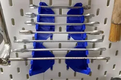 Wrench holder for IKEA Skadis