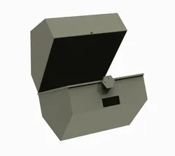XL Spool holder and drybox for Enclosure V2 - with humidity sensor