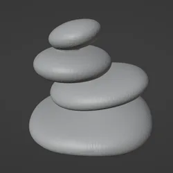 Zen stones in balance