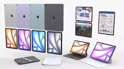 Apple iPad Air 2024 full Collection  3D model