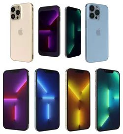 Apple iPhone 13 Pro And Pro Max 3D model