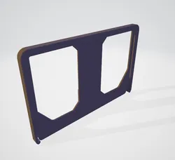 Badge holder with clip