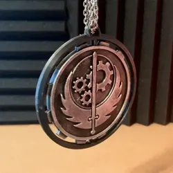 Brotherhood of Steel Kinetic Gyro | Fidget Desk Toy & Ornament | Fallout Faction STL