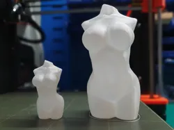 🧍‍♀️ Busty Female Body (Vase mode)
