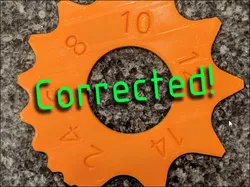 corrected Radius Gauge