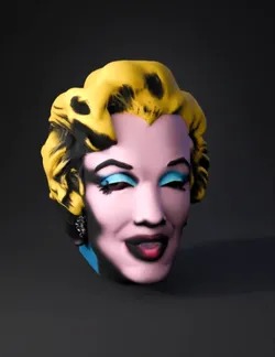 Create a mask that an adult can put on The mask is based on the art w