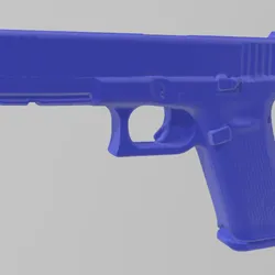 GLOCK 34 GEN 5 REAL SIZE SCAN