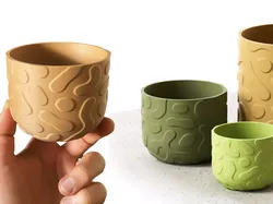 Macetero con Patrón Suave - Modelo de impresión 3D gratuito