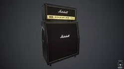 Marshall AMP  PBR Spec Rough Low-poly 3D model