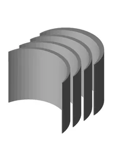 Scope Shim 0.5 degrees 60mm.stl