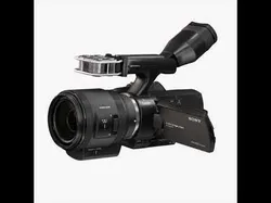 Sony Nex-VG30EH camcorder kit Selp-18200 lens Low-poly 3D model