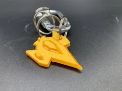 Spaceship Key Chain (Rickert's ship from the Defender)