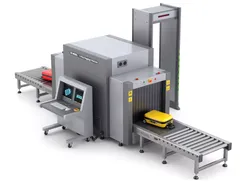 Airport Security Checkpoint 3D model