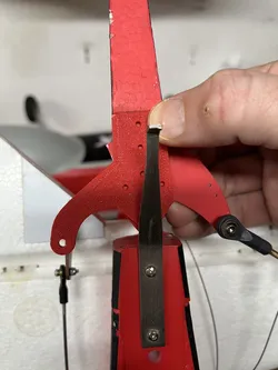 Avios extra 330LX rudder cable horn