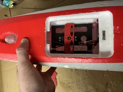 Avios extra 330LX rudder servo horn