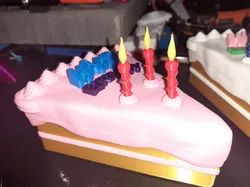 Birthday Cake Slice Gift Box